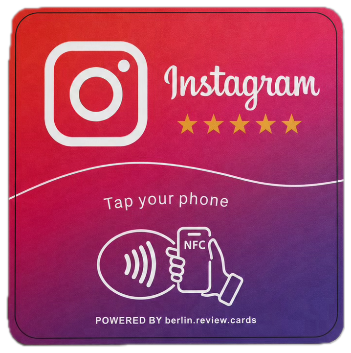 Sticker in der Instagram-Ausführung